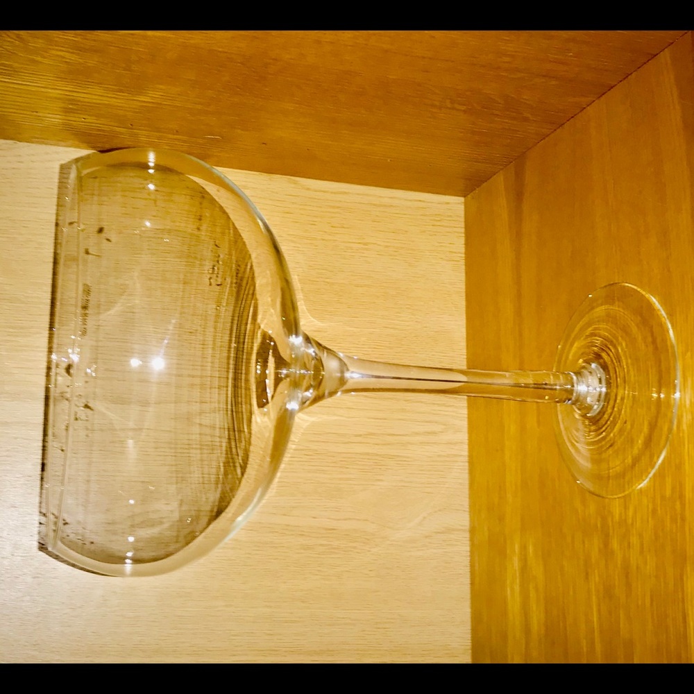 New Tall Glass Compote 22 1/2” Tall 7 7/8” Rim - Picture 5 of 16